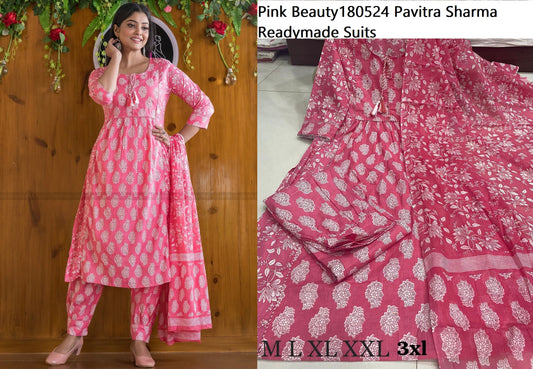 Pink Beauty180524 Pavitra Sharma Readymade Suits