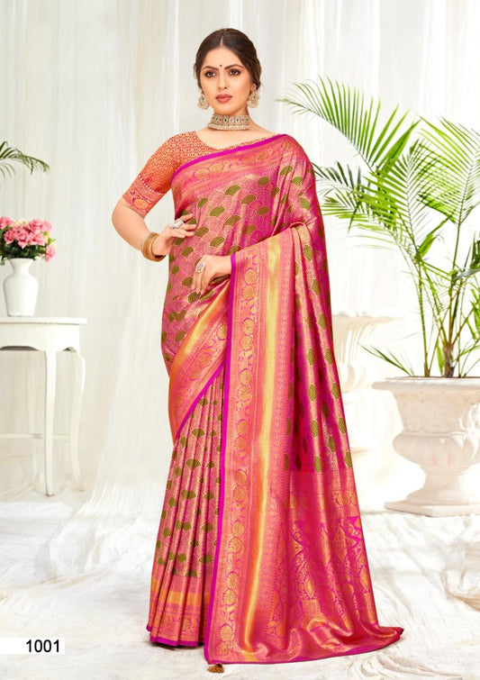 1001 Sheela Vol 19 Bunawat Sarees