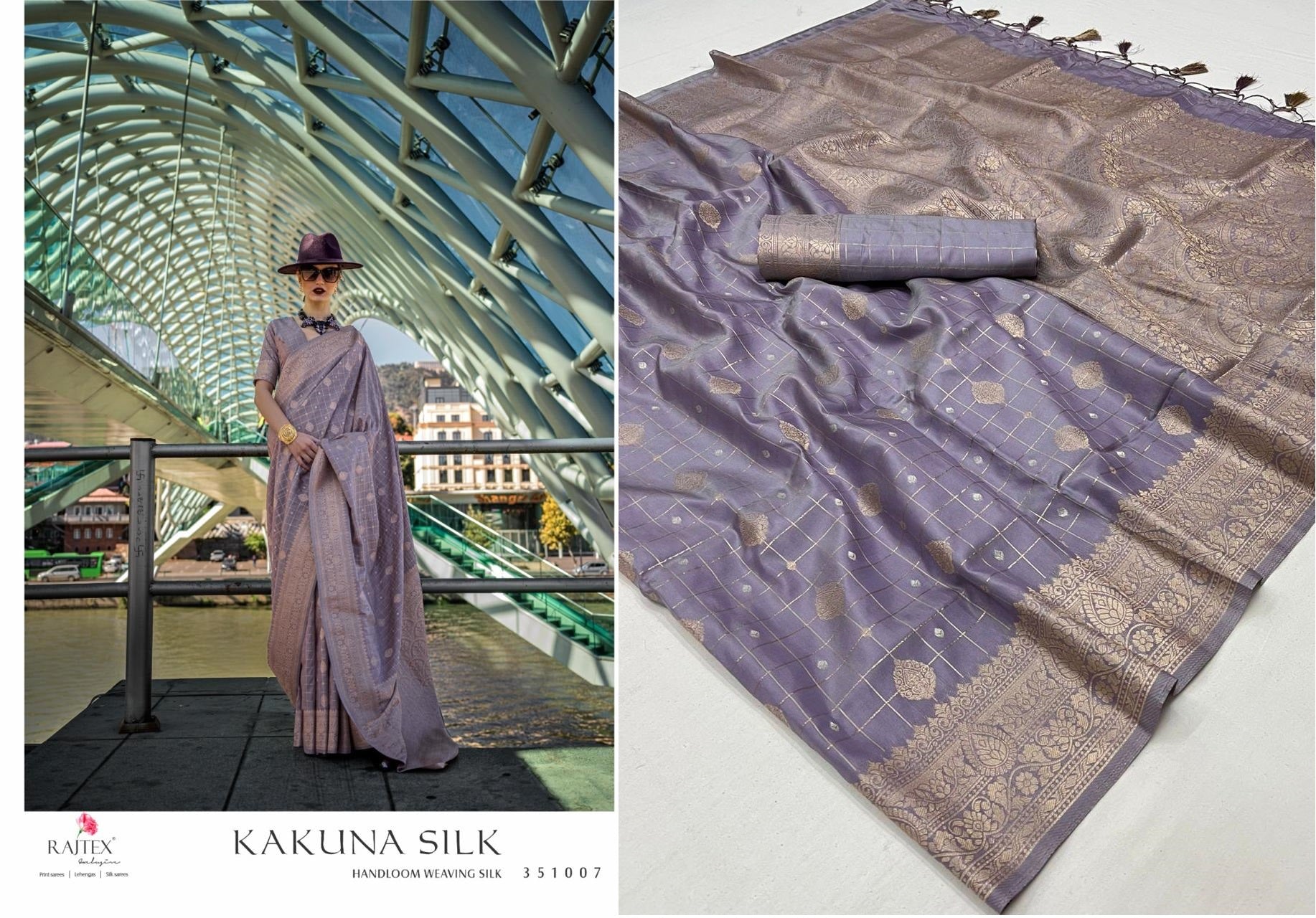 351007 Kakuna Silk Rajtex Sarees