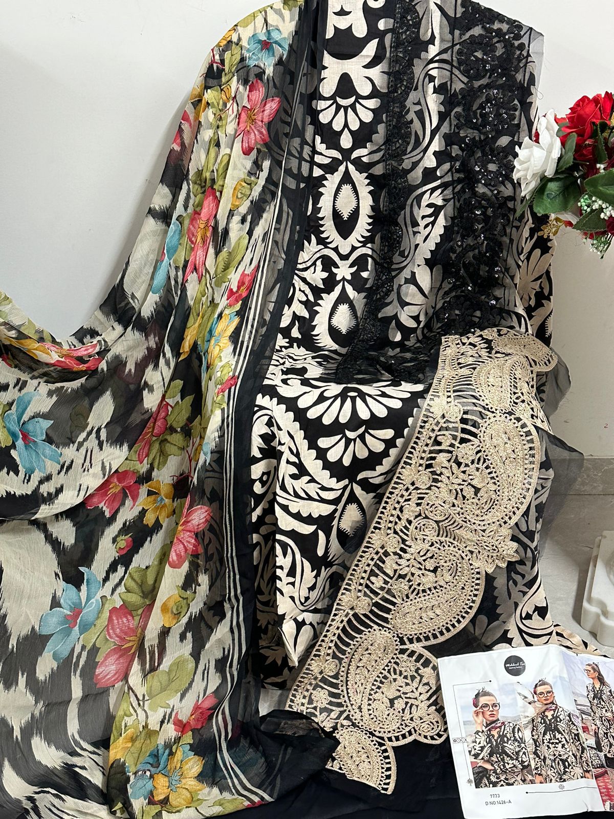 1426A Mehboob Tex Cotton Pakistani Patch Suits