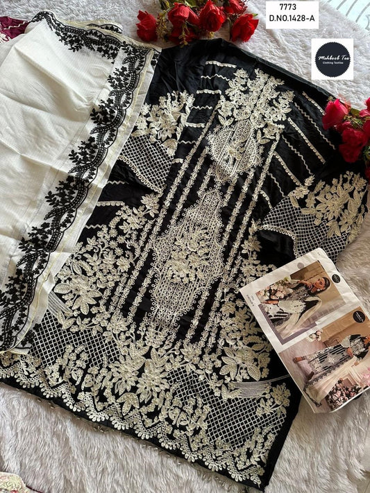 1428-A Mehboob Tex Embroidered Pakistani Salwar Suits