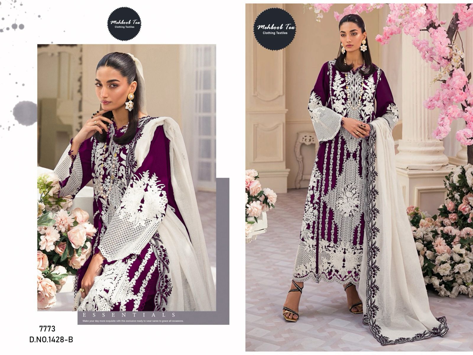 1428B Mehboob Tex Cotton Pakistani Salwar Suits