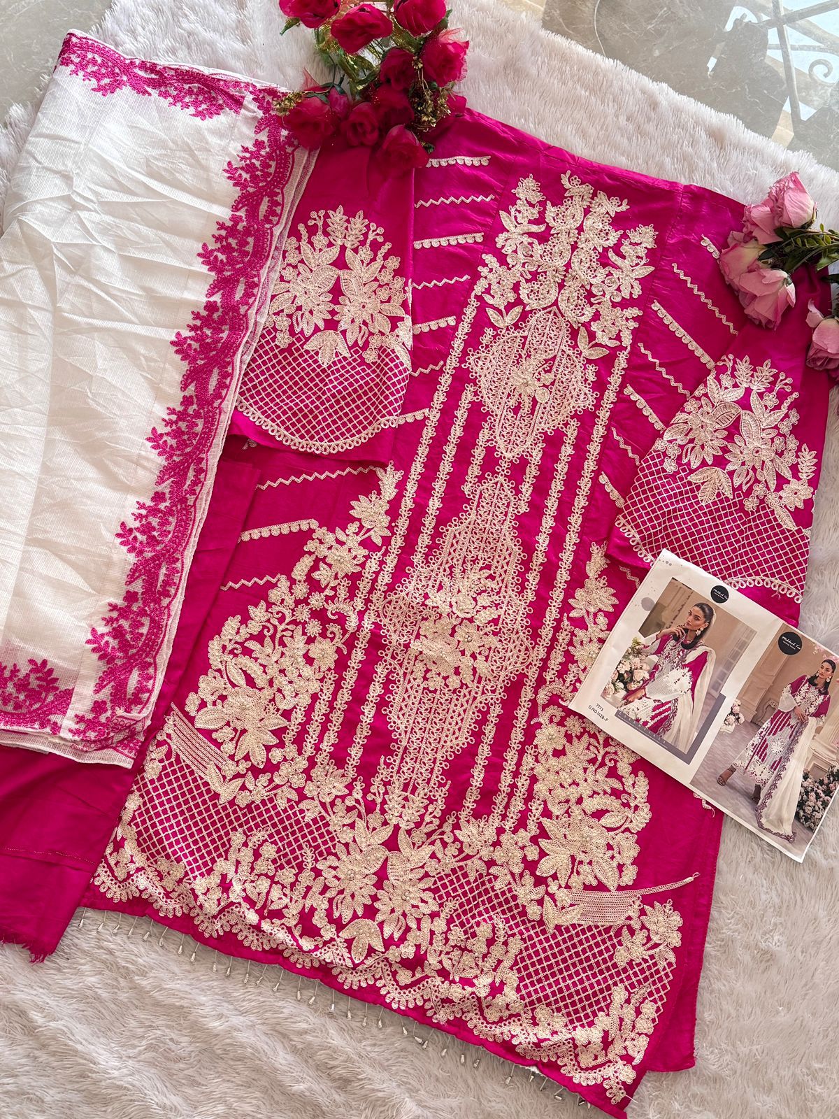 1428F Mehboob Tex Hand Work Pakistani Salwar Suits