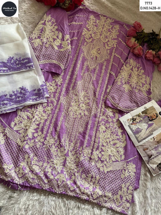 1428H Mehboob Tex Rayon Cotton Pakistani Salwar Suits