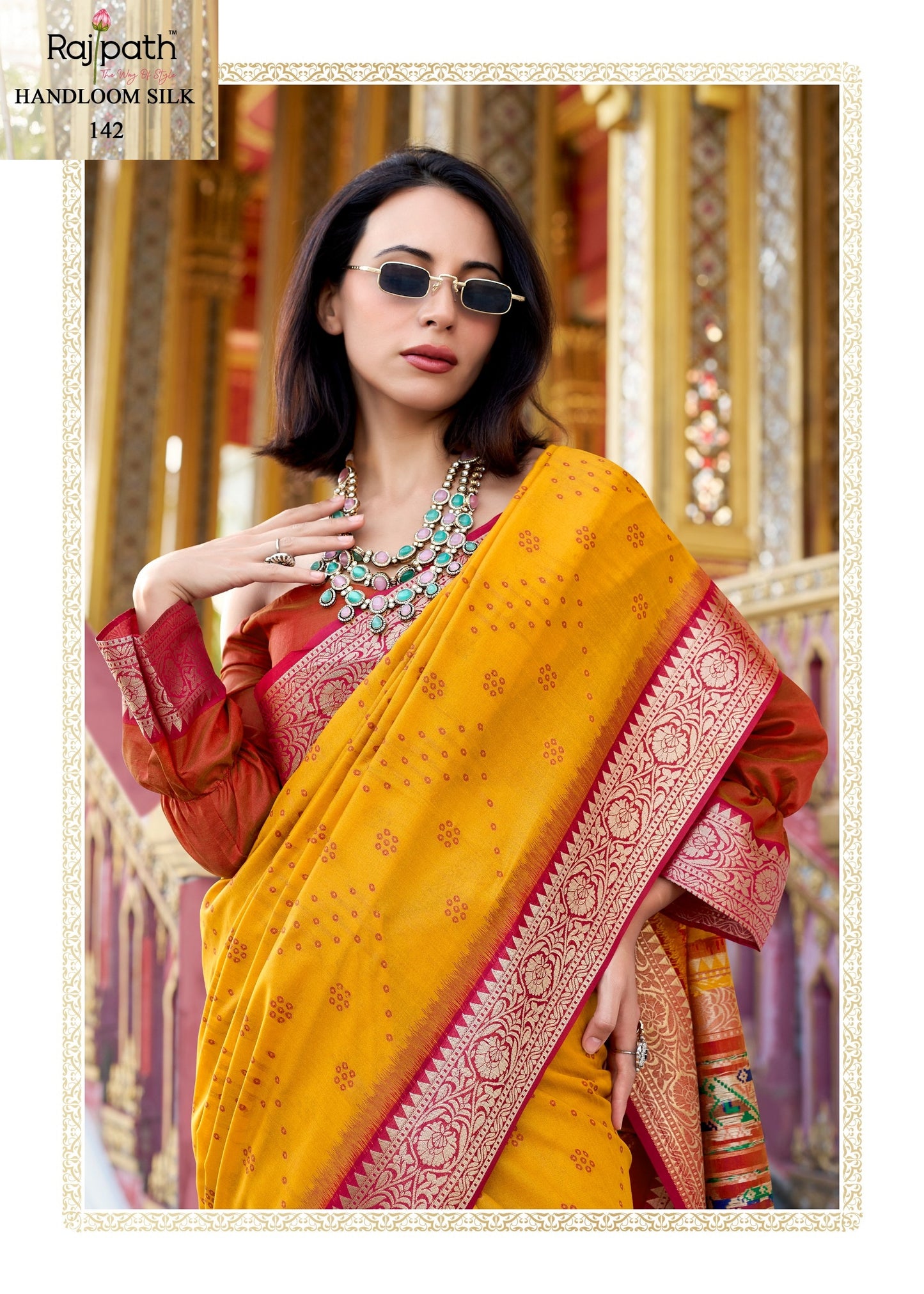 142 Aaradhya Rajpath Silk Sarees