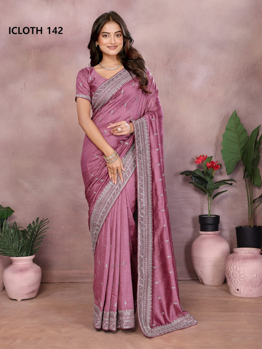 142 Icloth Vol 4 Prima Vichitra Sarees