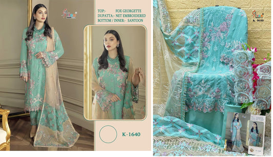 K-1640 Shree Fabs Pakistani Salwar Suits