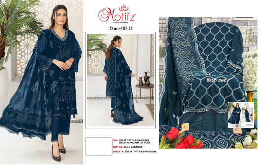 403-D Motifz Pakistani Salwar Suits