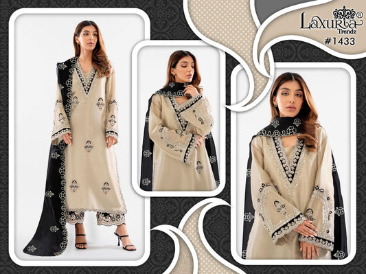 1433 Laxuria Trendz Pakistani Readymade Suits