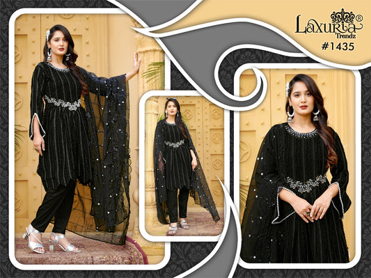 1435 Laxuria Trendz Pakistani Readymade Suits