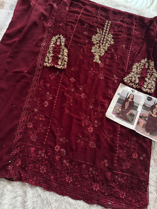 1437B Mehboob Tex Georgette Pakistani Salwar Suits