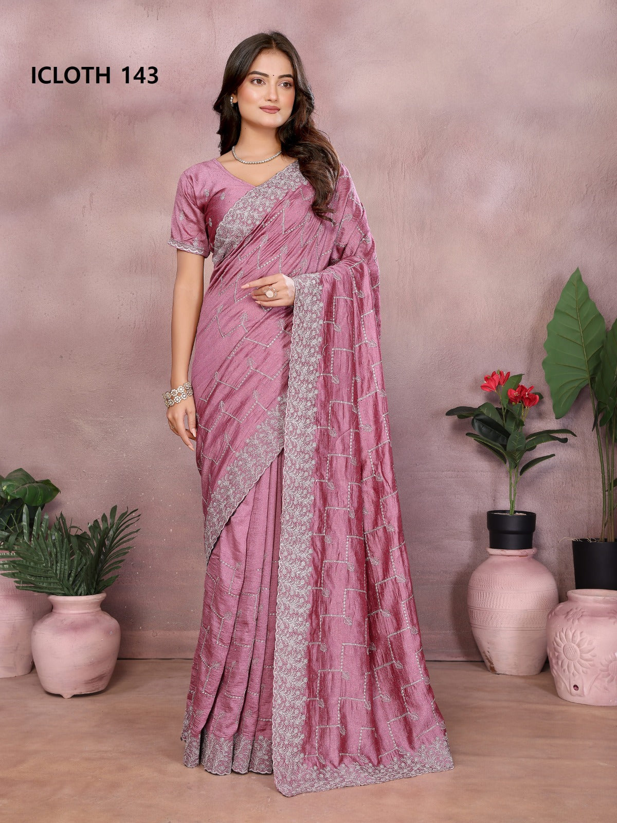 143 Icloth Vol 4 Prima Vichitra Sarees