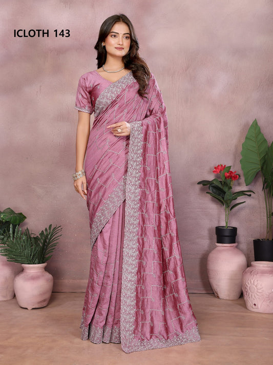 143 Icloth Vol 4 Prima Vichitra Sarees
