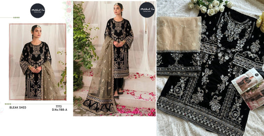1188-A Mehboob Tex Pakistani Salwar Suits