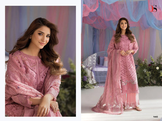 1443 Sobia Nazir Luxury Lawn 25-3 Deepsy Pure Cotton Pakistani Salwar Suits