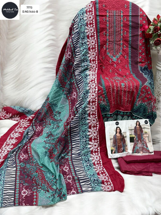 1444B Mehboob Tex Print Pakistani Salwar Suits