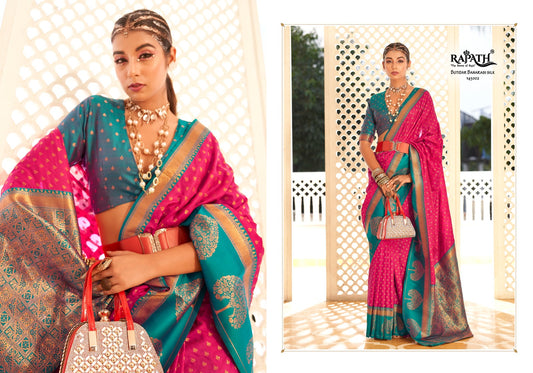 145002 Vrishabha Rajpath Banarasi Sarees
