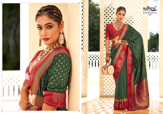 145007 Vrishabha Rajpath Banarasi Sarees