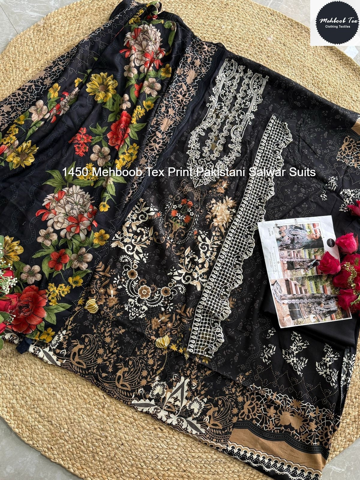 1450 Mehboob Tex Print Pakistani Salwar Suits