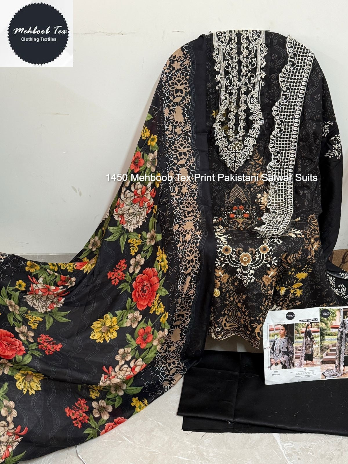1450 Mehboob Tex Print Pakistani Salwar Suits