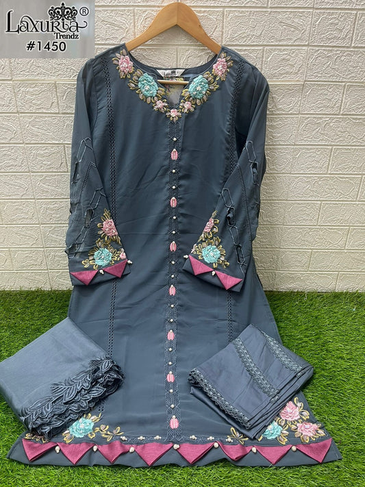 1450 Rama Laxuria Trendz Embroidery Pakistani Readymade Suits