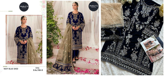 1188-B Mehboob Tex Pakistani Salwar Suits