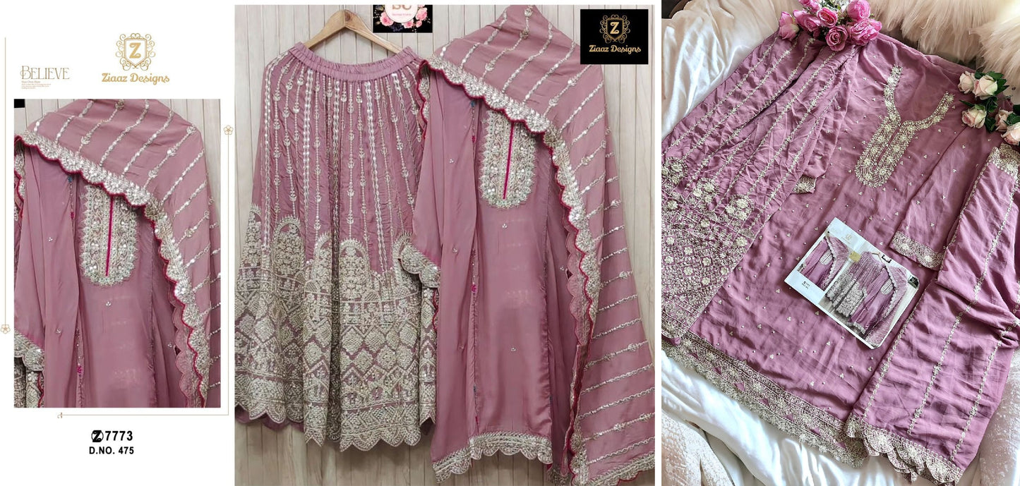 475 Ziaaz Designs Pakistani Salwar Suits