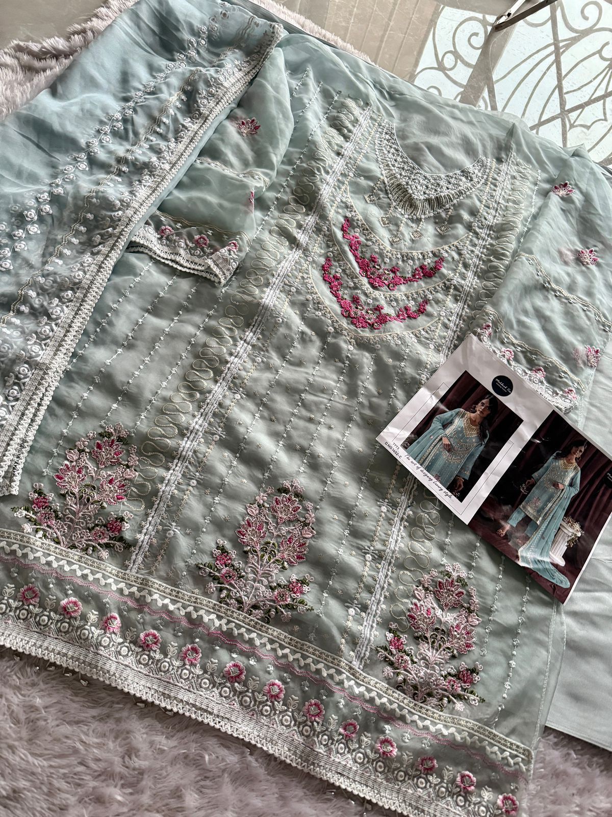 1452C Mehboob Tex Handwork Pakistani Salwar Suits