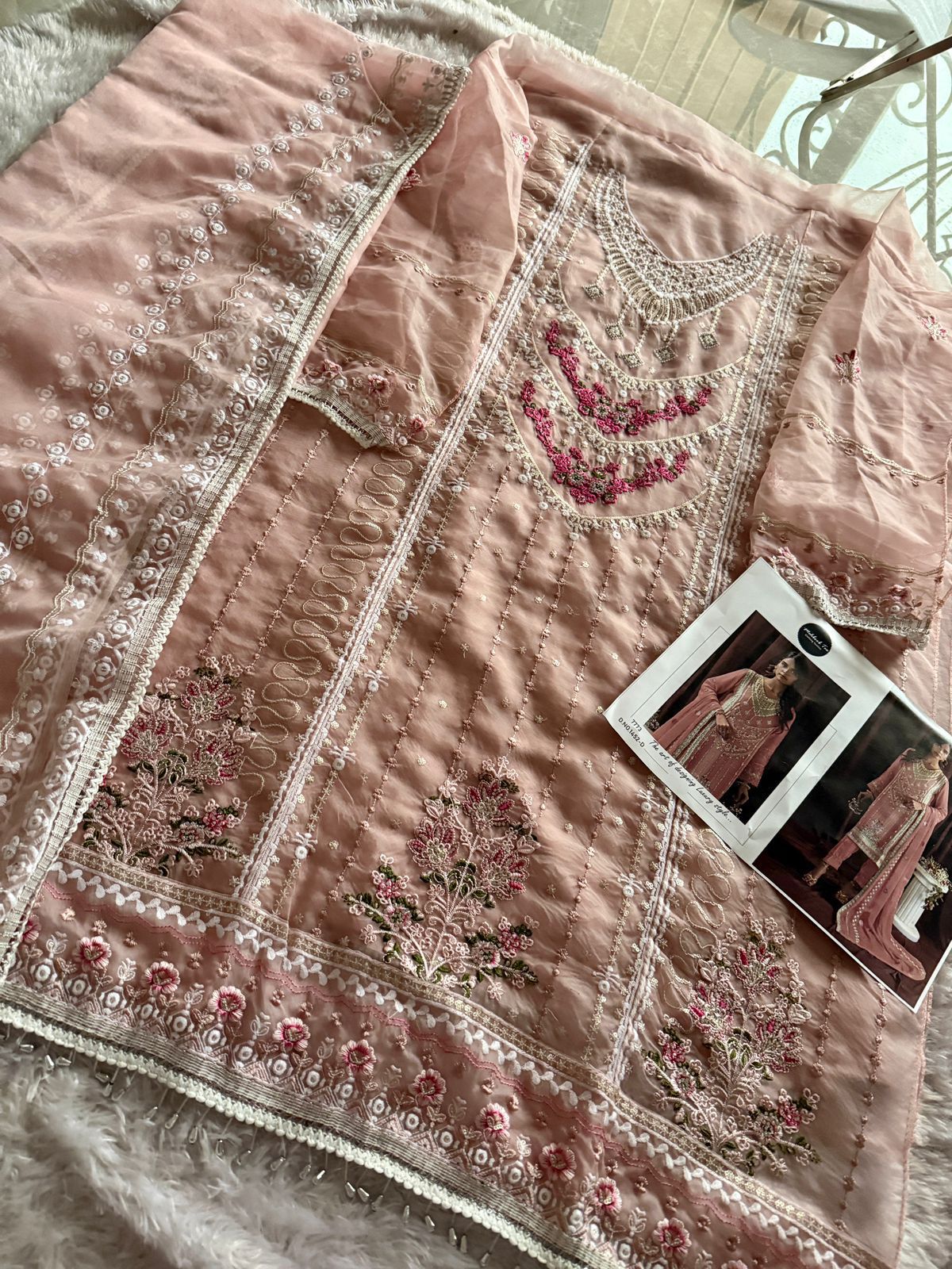 1452D Mehboob Tex Handwork Pakistani Salwar Suits