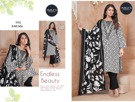 1456 Mehboob Tex Embroidered Pakistani Salwar Suits