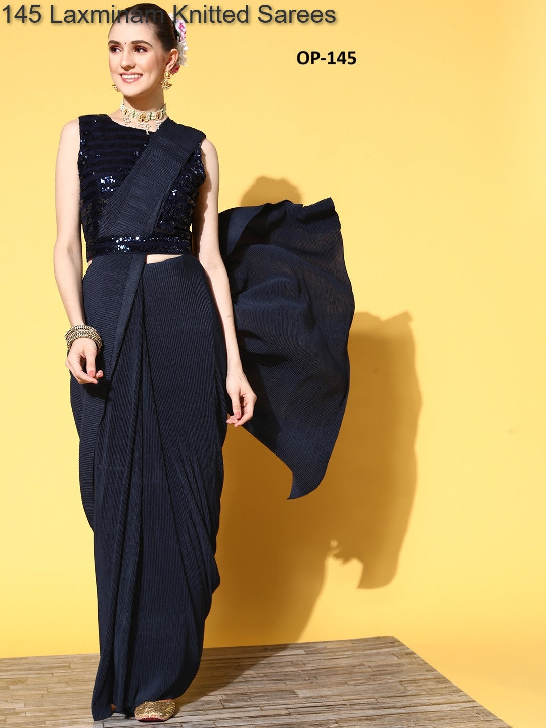 145 Laxminam Knitted Sarees