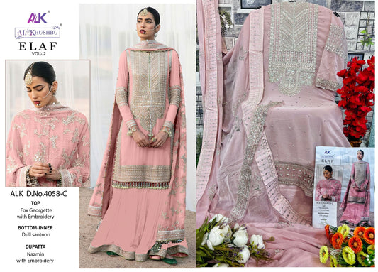 4058-C Alk Pakistani Salwar Suits