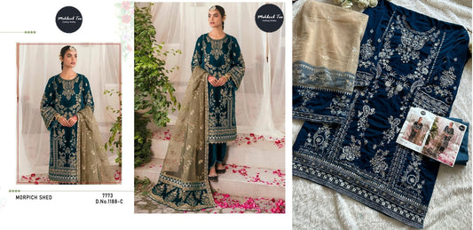 1188-C Mehboob Tex Pakistani Salwar Suits