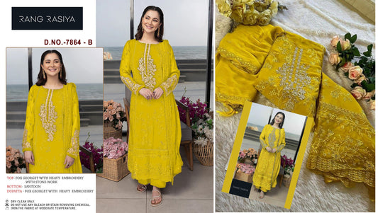 7864B Rang Rasiya Pakistani Salwar Suits