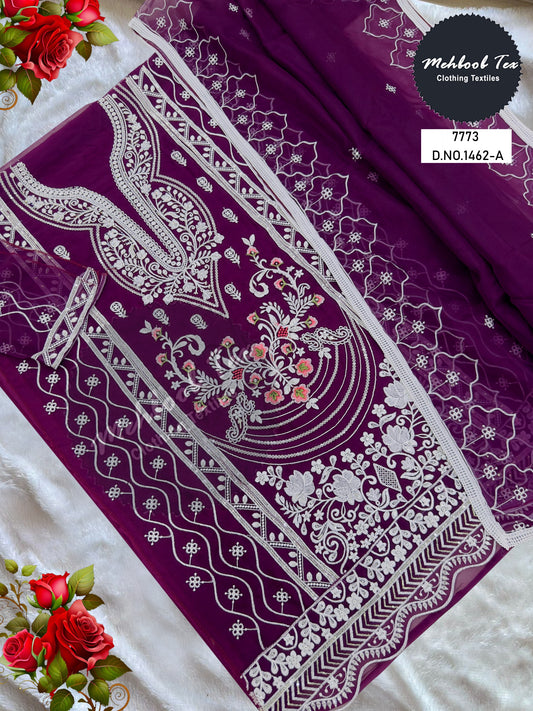 1462A Mehboob Tex Handwork Pakistani Salwar Suits