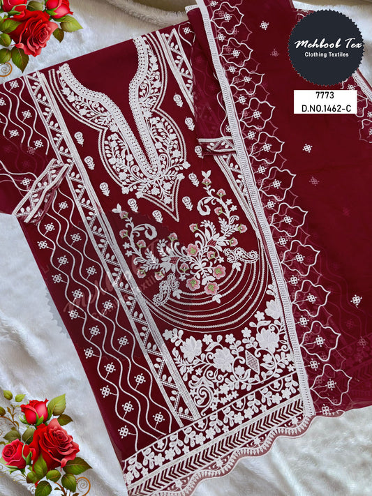 1462C Mehboob Tex Handwork Pakistani Salwar Suits