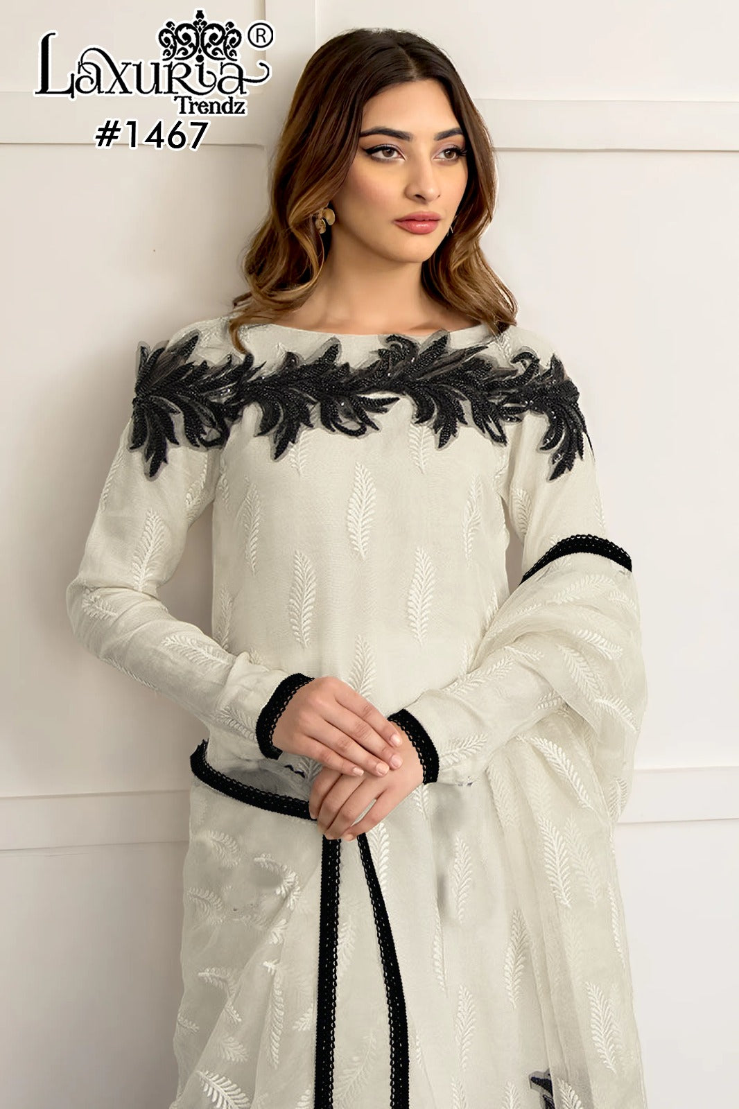 1467 Laxuria Trendz Embroidery Pakistani Salwar Suits