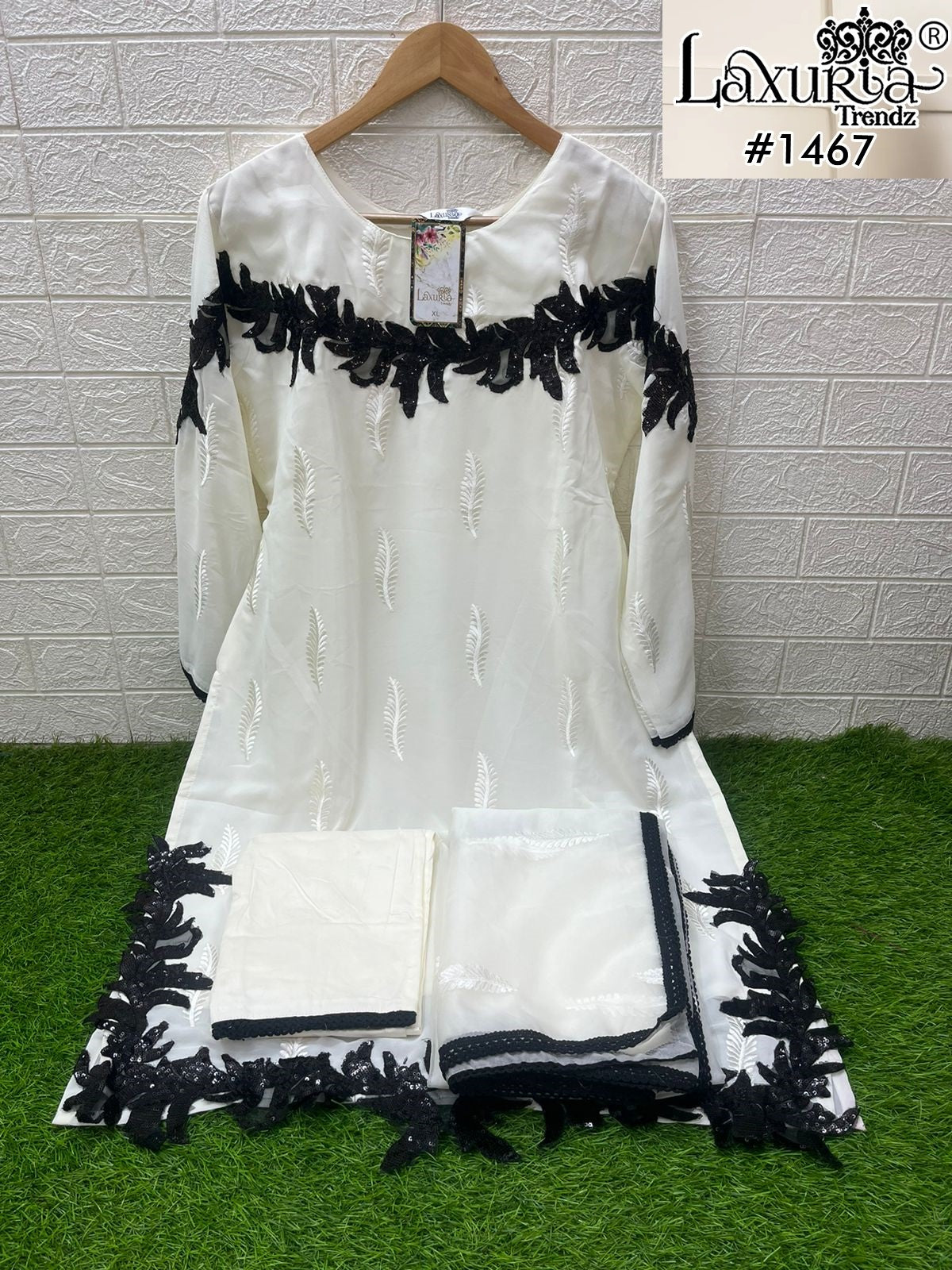 1467 Laxuria Trendz Embroidery Pakistani Salwar Suits