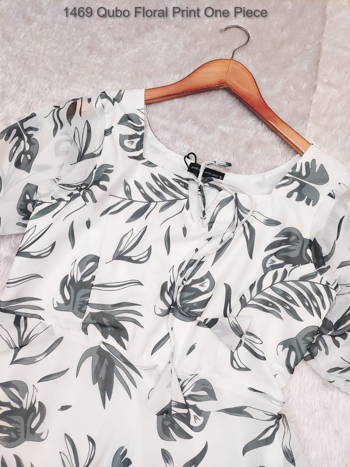 1469 Qubo Floral Print One Piece
