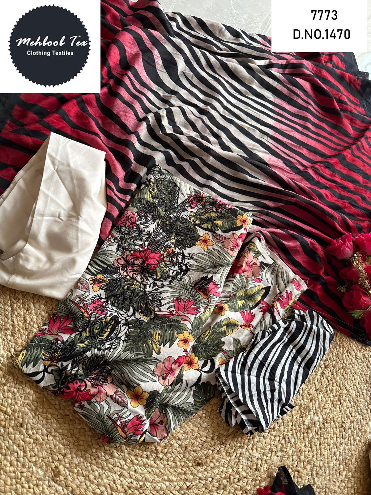 1470 Mehboob Tex Print Pakistani Salwar Suits