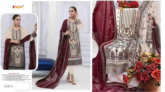 C-1287-I Fepic Pakistani Salwar Suits