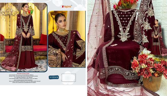 17014-B Rosemeen Fepic Pakistani Salwar Suits