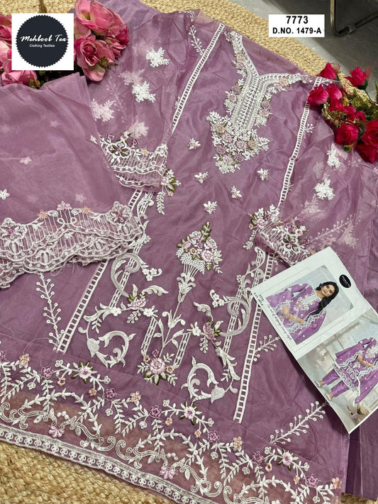 1479-A Mehboob Tex Embroidery Pakistani Salwar Suits