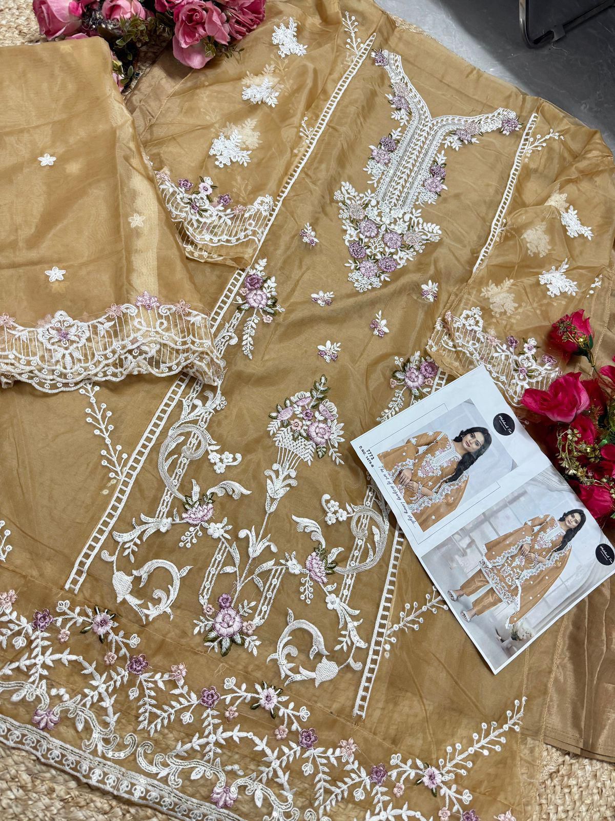 1479B Mehboob Tex Embroidery Work Pakistani Salwar Suits