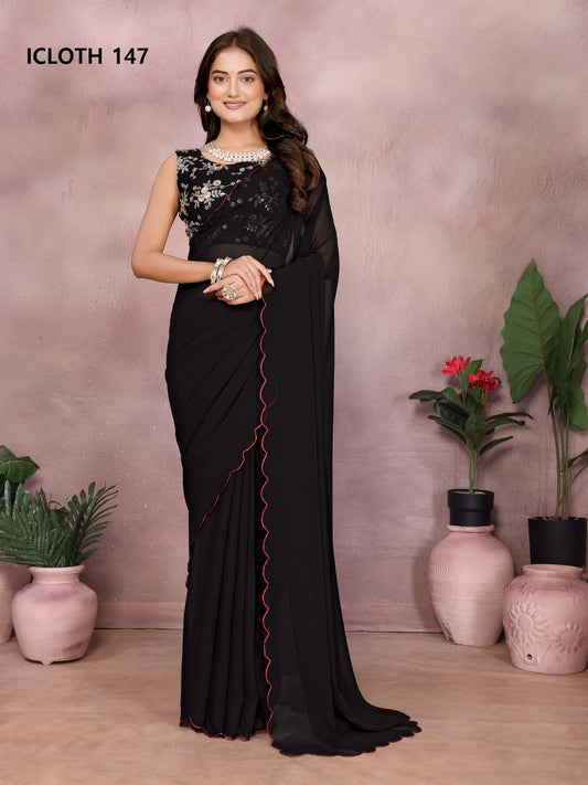 147 Icloth Vol 4 Prima Georgette Sarees
