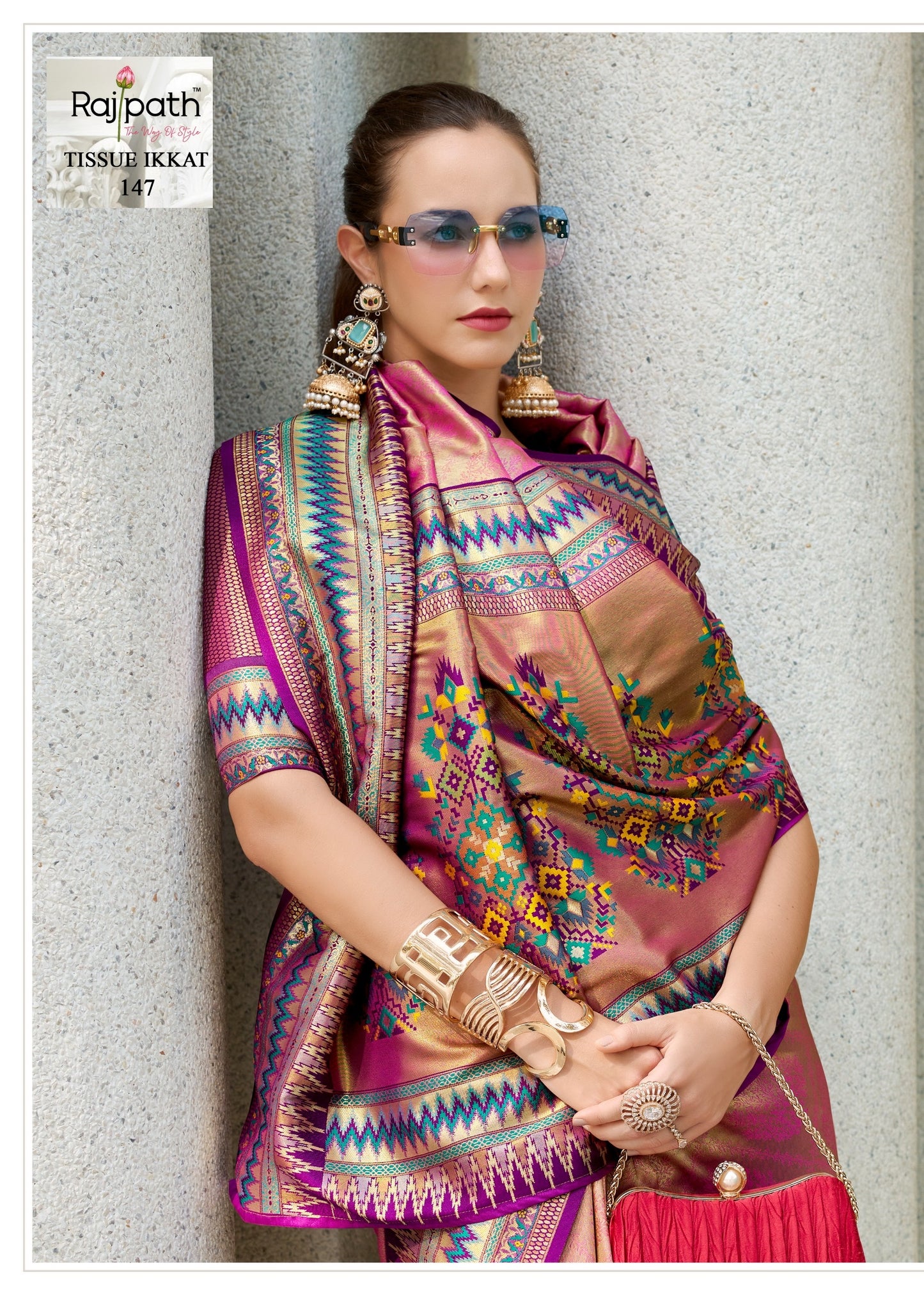 147 Rajmata Rajpath Silk Sarees