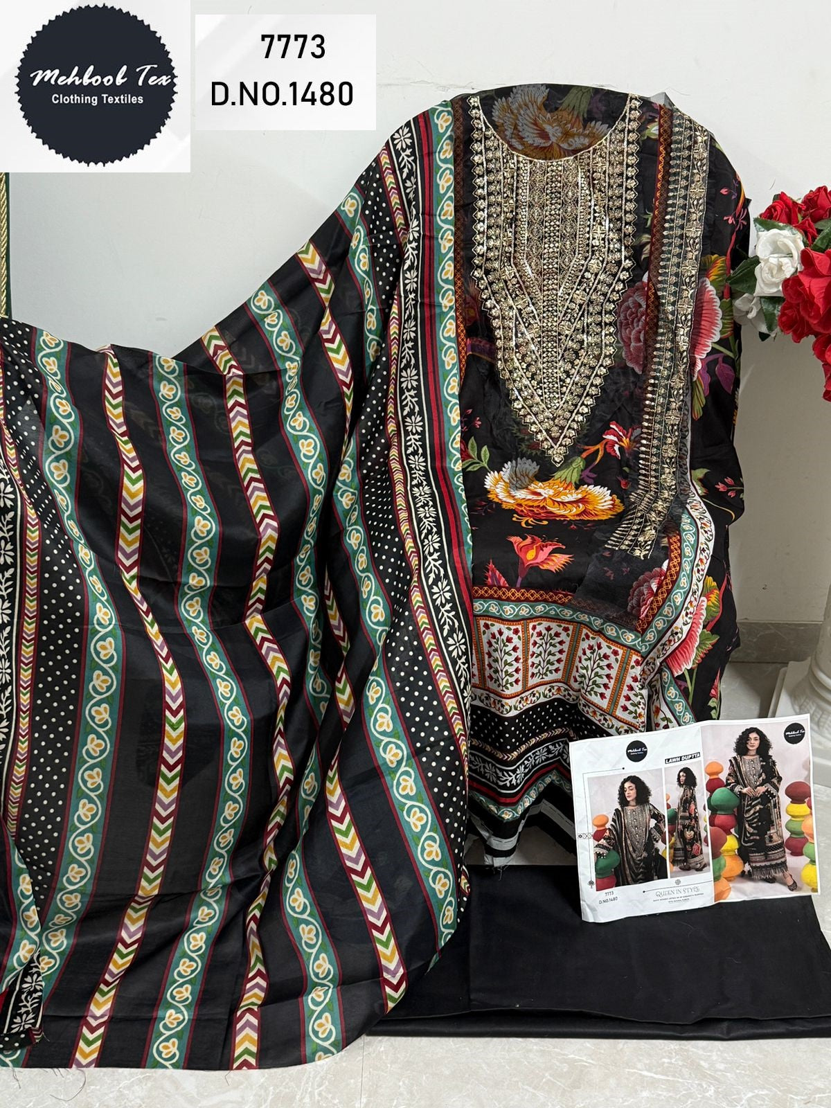 1480 Mehboob Tex Patch Pakistani Salwar Suits