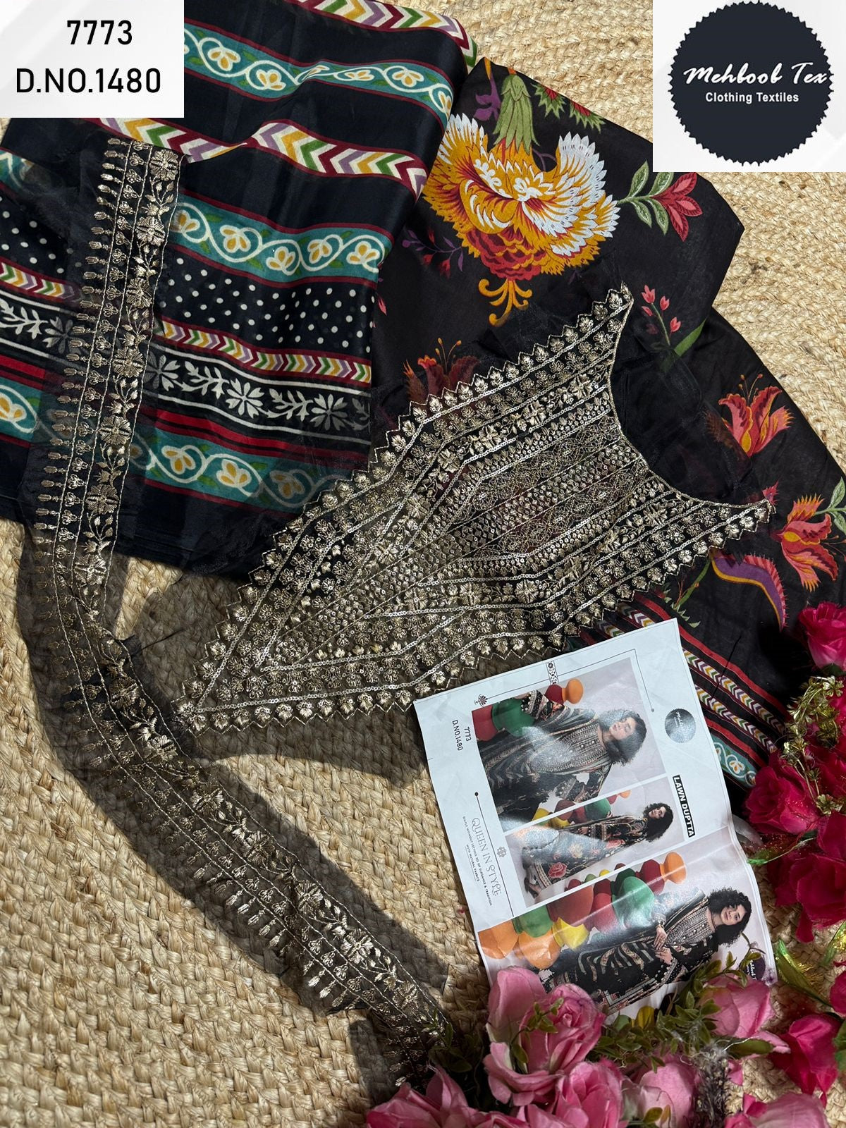 1480 Mehboob Tex Patch Pakistani Salwar Suits