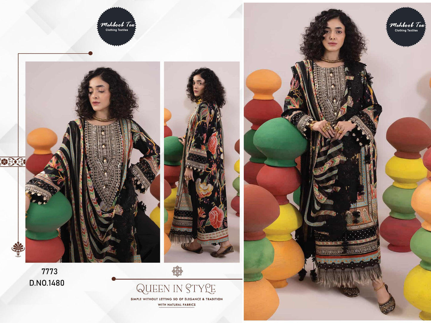 1480 Mehboob Tex Patch Pakistani Salwar Suits