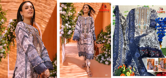 1011 Aasha Designer Pakistani Salwar Suits